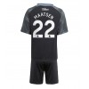 Baby Fußballbekleidung Aston Villa Ian Maatsen #22 Auswärtstrikot 2025-26 Kurzarm (+ kurze hosen)